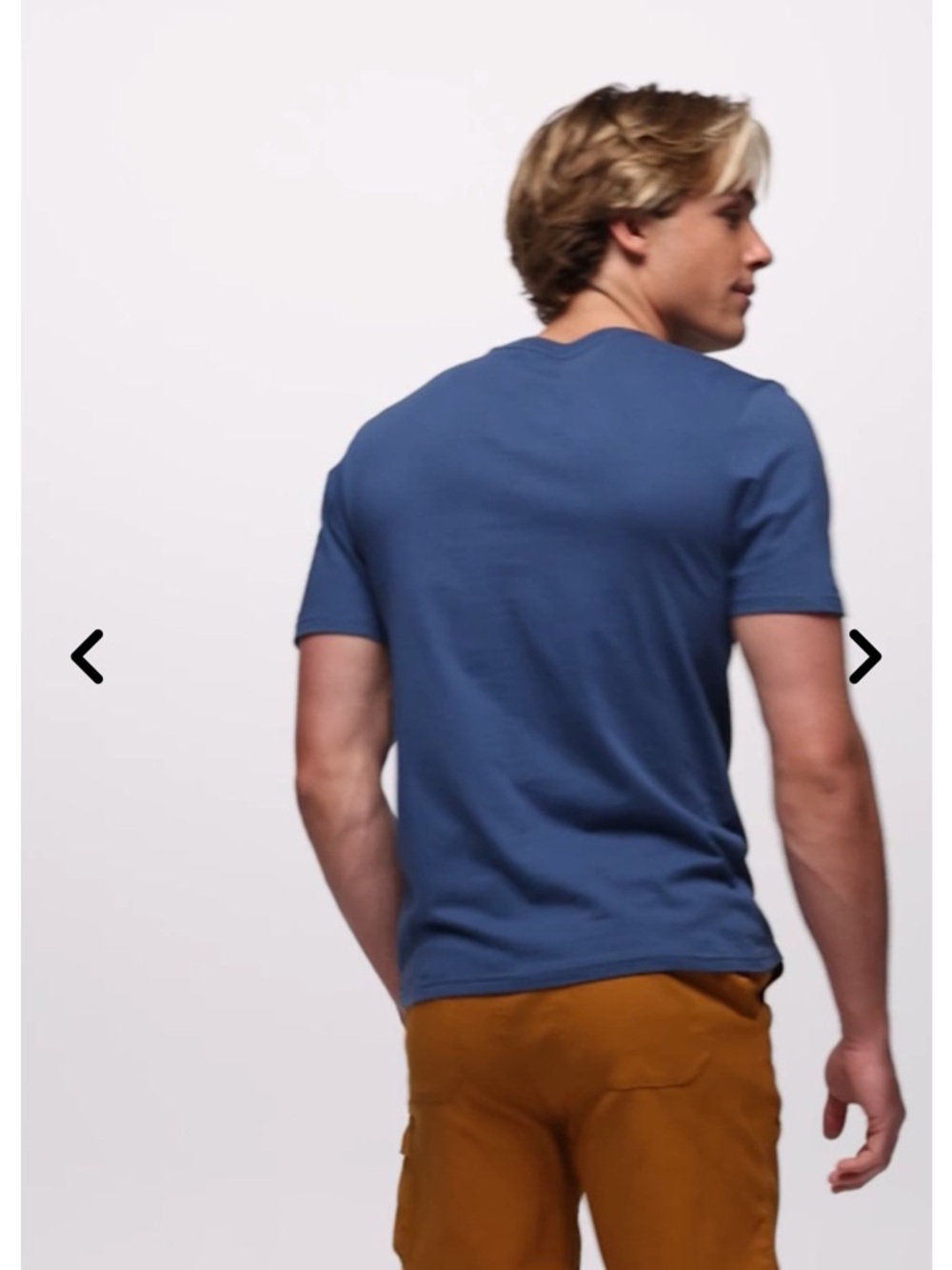Prana Bear Squeeze Journeyman Short Sleeve Graphic Tee Mens - Picture 11 of 12